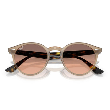 Ray-Ban Occhiali da Sole RB2180 678846 Tortora/Rosa Sfumato Grigio Unisex 5