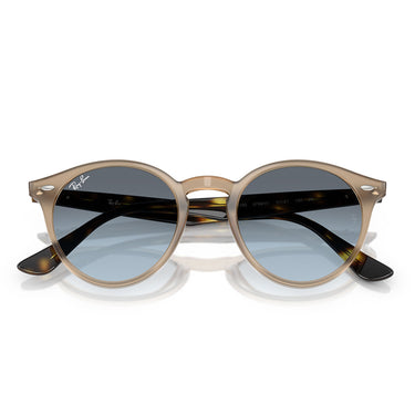 Ray-Ban Occhiali da Sole RB2180 6788V1 Tortora/Blu Sfumato Grigio Unisex 5