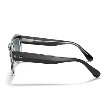 Ray-Ban Occhiali da Sole RB2186 12943M State Street Nero/Blu Sfumato Unisex