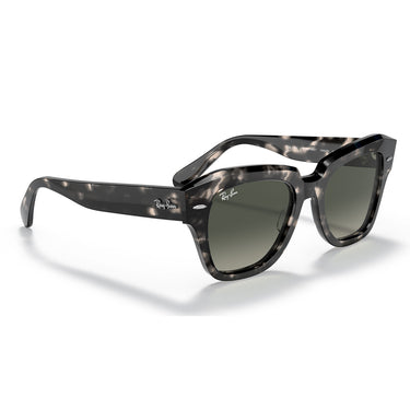 Ray-Ban Occhiali da Sole RB2186 133371 State Street Havana-Grigio Sfumato Unisex 6