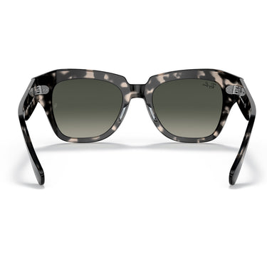 Ray-Ban Occhiali da Sole RB2186 133371 State Street Havana-Grigio Sfumato Unisex 4