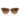 Ray-Ban Occhiali da Sole RB2186 682785 State Street Striato Marrone Chiaro Trasparente/Marrone Chiaro Unisex