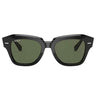 Ray-Ban Gafas de Sol RB2186 901/58 State Street Negro/Verde G-15 Unisex Polarizadas