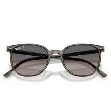 Ray-Ban Gafas de Sol RB2197 1438M3 Elliot Rayado Gris/Gris Degradado Unisex Polarizadas 5