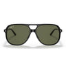 Ray-Ban Occhiali da Sole RB2198 901/58 Bill Nero/Verde Unisex Polarizzati