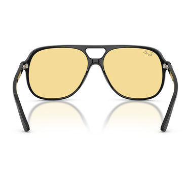 Ray-Ban Occhiali da Sole RB2198 901 R6 Bill Nero Giallo Unisex 4
