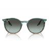 Ray-Ban Sunglasses RB2204 1394GK Striped Green/Blue Unisex
