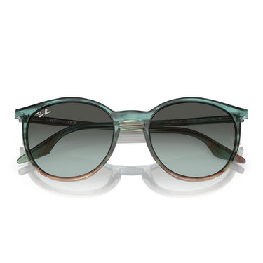 Ray-Ban Lunettes de Soleil RB2204 1394GK Vert Rayé/Bleu Unisexe 6