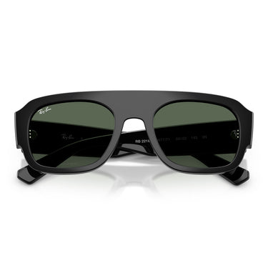 Ray-Ban Sonnenbrille RB2218 667771 Schwarz/Grün Unisex 5