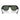 Ray-Ban Occhiali da Sole RB2218 667771 Nero/Verde Unisex 3