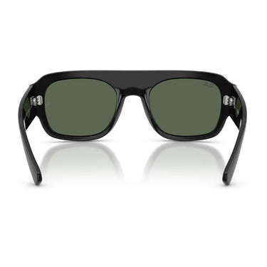 Ray-Ban Sonnenbrille RB2218 667771 Schwarz/Grün Unisex 3