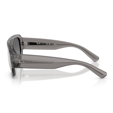 Ray-Ban Okulary Przeciwsłoneczne RB2218 668482 Szary Przezroczysty/Szary Lustrzany Unisex Polaryzowane 2