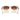 Ray-Ban Occhiali da Sole RB2221 6901A5 Rosa Trasparente/Rosa Sfumato Marrone Donna