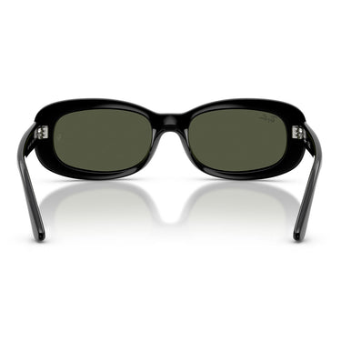 Ray-Ban Okulary Przeciwsłoneczne RB2221 901/31 Czarny/Zielony Damskie 4