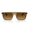 Ray-Ban Occhiali da Sole RB2222 143985 Striato Verde/Marrone Sfumato Unisex