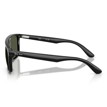 Ray-Ban Sunglasses RB2222 901/31 Black/Green Unisex 2