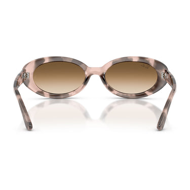 Ray-Ban Occhiali da Sole RB2223 144951 Rosa Striato Marrone Sfumato Donna 4