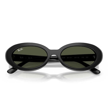 Ray-Ban Occhiali da Sole RB2223 901/31 Nero/Verde Donna 5