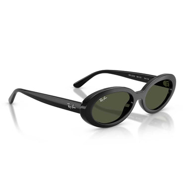 Ray-Ban Occhiali da Sole RB2223 901/31 Nero/Verde Donna 4