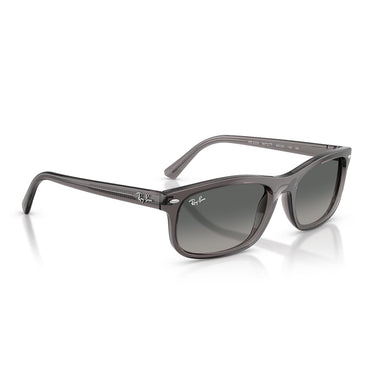 Ray-Ban Occhiali da Sole RB2224 667571 Grigio Chiaro Opale/Grigio Sfumato Unisex 4