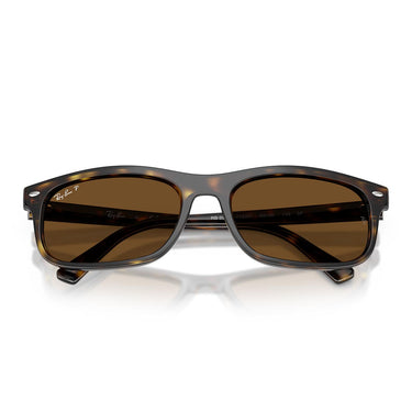 Ray-Ban Occhiali da Sole RB2224 710/57 Marrone/Marrone Unisex Polarizzati 5
