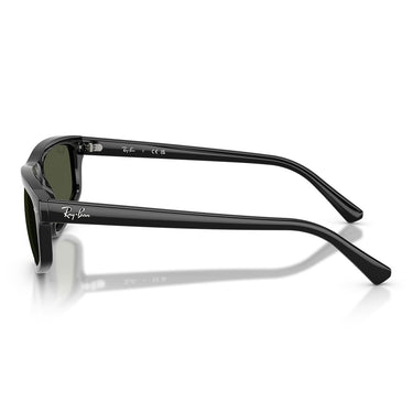 Ray-Ban Occhiali da Sole RB2225 901 31 Nero Verde Unisex 3