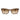 Ray-Ban Occhiali da Sole RB2226 664051 Marrone Chiaro Trasparente/Trasparente Sfumato Marrone Unisex