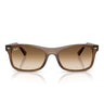 Ray-Ban Occhiali da Sole RB2226 664051 Marrone Chiaro Trasparente/Trasparente Sfumato Marrone Unisex