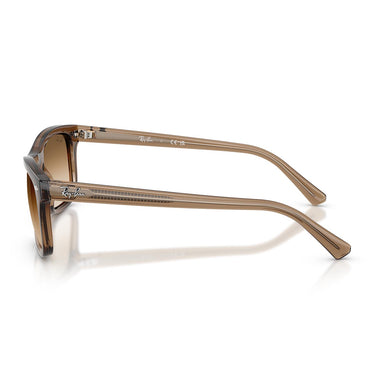 Ray-Ban Occhiali da Sole RB2226 664051 Marrone Chiaro Trasparente/Trasparente Sfumato Marrone Unisex 2