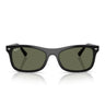 Ray-Ban Occhiali da Sole RB2226 901/58 Nero/Verde Unisex Polarizzati
