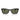 Ray-Ban Occhiali da Sole RB2226 901/58 Nero/Verde Unisex Polarizzati