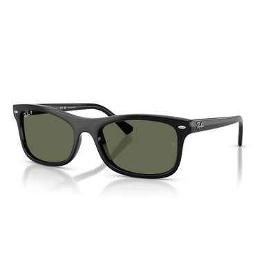 Ray-Ban Occhiali da Sole RB2226 901/58 Nero/Verde Unisex Polarizzati 1
