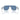 Ray-Ban Occhiali da Sole RB2229 646/1C Polarized S Trasparente/Blu Urban Storm Unisex Polarizzati