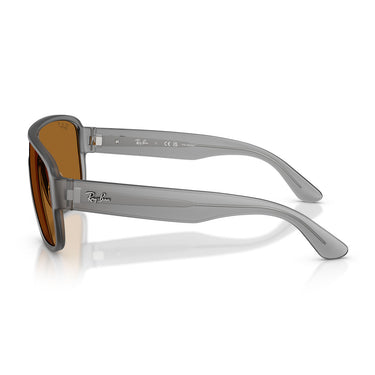 Ray-Ban Occhiali da Sole RB2229 6904BB Polarized S Grigio Bronzo Urban Unisex Polarizzati 3