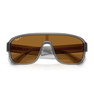 Ray-Ban Occhiali da Sole RB2229 6904BB Polarized S Grigio Bronzo Urban Unisex Polarizzati 5
