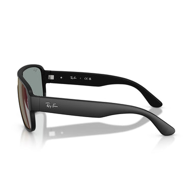 Ray-Ban Occhiali da Sole RB2229 901SB2 Nero Opaco/Blu Scuro Specchiato Viola Unisex