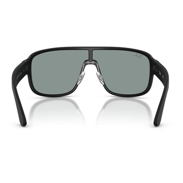 Ray-Ban Occhiali da Sole RB2229 901SB2 Nero Opaco/Blu Scuro Specchiato Viola Unisex