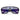 Ray-Ban Occhiali da Sole RB2229 901SB2 Nero Opaco/Blu Scuro Specchiato Viola Unisex