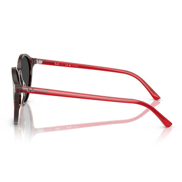 Ray-Ban Occhiali da Sole RB2230 141948 Bernard Rosso Trasparente/Grigio Scuro Unisex Polarizzati 2