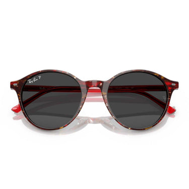 Ray-Ban Occhiali da Sole RB2230 141948 Bernard Rosso Trasparente/Grigio Scuro Unisex Polarizzati 5