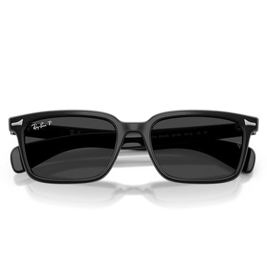 Ray-Ban Occhiali da Sole RB2234 901/48 Brunel Nero/Nero Unisex Polarizzati