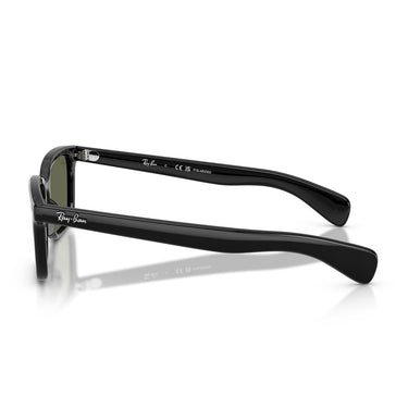 Ray-Ban Occhiali da Sole RB2234 901/58 Brunel Nero/Verde Unisex Polarizzati