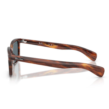 Ray-Ban Occhiali da Sole RB2234 954/3R Brunel Marrone Striato/Blu Scuro Unisex Polarizzati