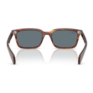 Ray-Ban Occhiali da Sole RB2234 954/3R Brunel Marrone Striato/Blu Scuro Unisex Polarizzati