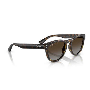 Ray-Ban Occhiali da Sole RB2237 710/T5 Marrone/Grigio Chiaro Sfumato Marrone Unisex Polarizzati
