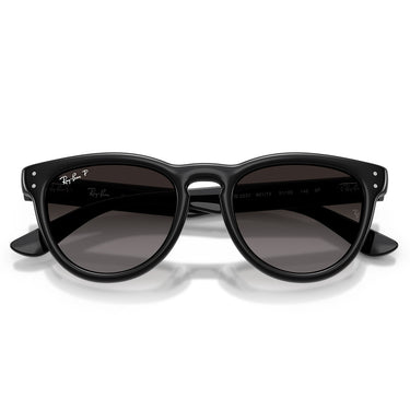 Ray-Ban Occhiali da Sole RB2237 901/T3 Nero/Grigio Chiaro Sfumato Scuro Unisex Polarizzati