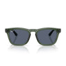 Ray-Ban Occhiali da Sole RB2238 689887 Verde Trasparente Grigio Scuro Unisex 