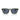 Ray-Ban Occhiali da Sole RB2238 689887 Verde Trasparente Grigio Scuro Unisex 