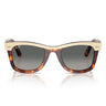 Ray-Ban Sunglasses RB2240 144371 Wayfarer Beige on Brown/Gray Gradient Unisex