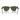 Ray-Ban Occhiali da Sole RB2240 144431 Wayfarer Bianco Su Nero Verde Unisex 5